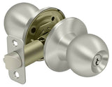 Deltana 6171-15 St. Thomas Single Cylinder Keyed Entry Door Knob Satin Nickel