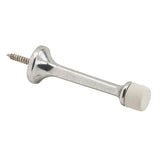 Ives 61A92 rigid door stop in satin stainless, front view