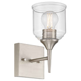Access Lighting 62001-BS/CLR 1 light wall sconce