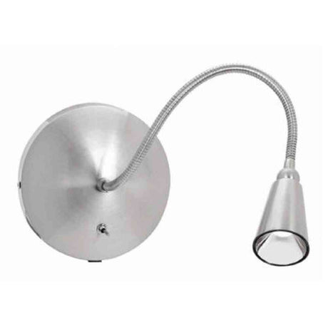 Access Lighting 62089LED-BS brushed steel wall lamp