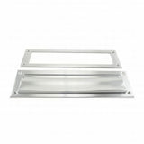 Ives 620B26D satin chrome letter box plate