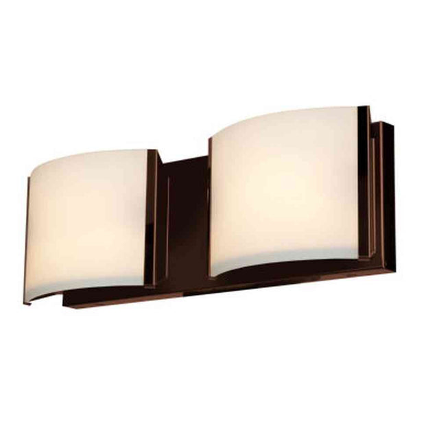 Access Lighting 62292LEDD-BRZ/OPL bronze led vanity light