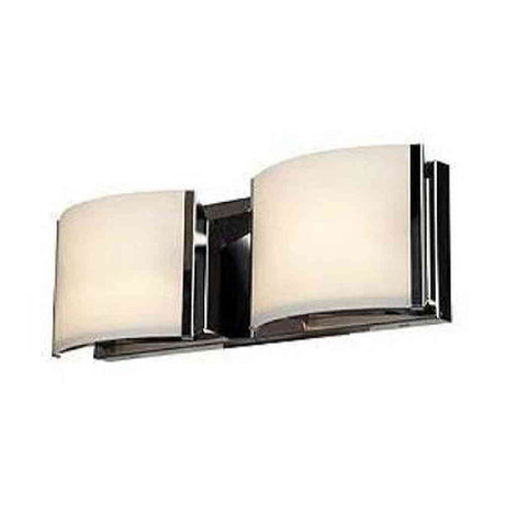 Access Lighting 62292LEDD-BS/OPL brushed steel led vanity light