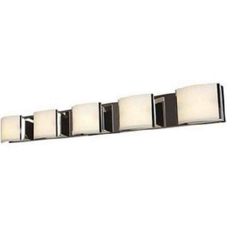 Access Lighting 62295LEDD-BS/OPL brushed steel vanity light