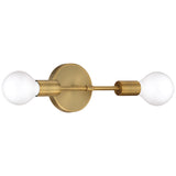 Access Lighting 62302LEDDLP-ABB 2 light led wall sconce