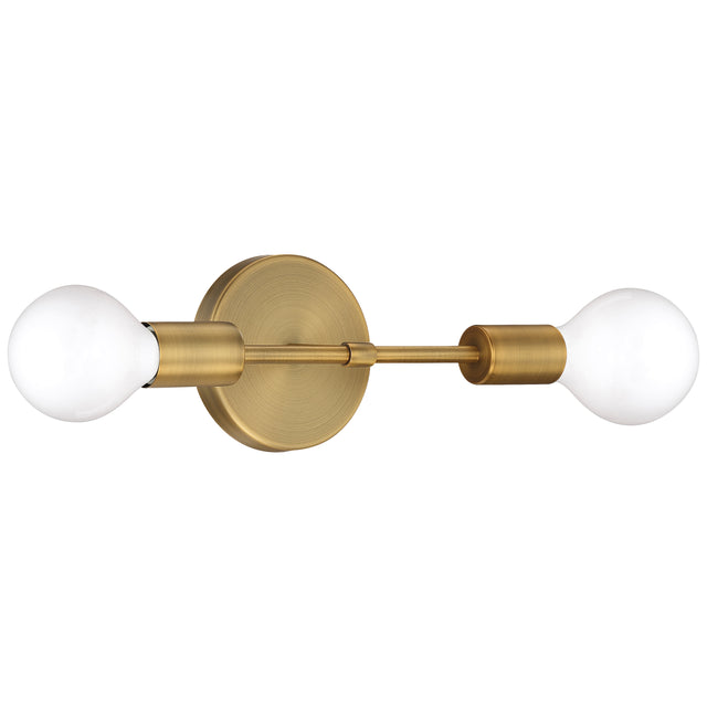 Access Lighting 62302LEDDLP-ABB 2 light led wall sconce