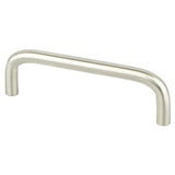 Berenson 6244-2BPN-P brushed nickel cabinet handle pull