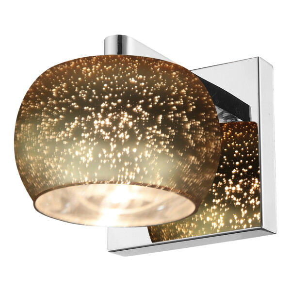 Access Lighting 62558-MSS/STARRY mirrored stainless steel glass vanity