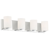 Access Lighting 62583LEDDLP-CH/OPL 4 light led vanity
