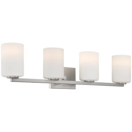 Access Lighting 62624-BS/OPL 4 light vanity