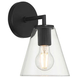 Access Lighting 62631-MBL/CLR 1 light wall sconce