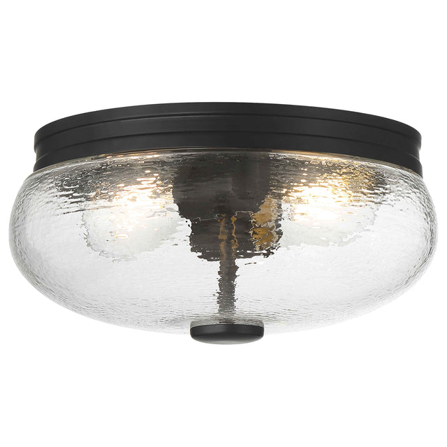 Access Lighting 63019-MBL/CLR 2 light flush mount