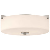 Access Lighting 63038-BS/OPL 2 light flush mount