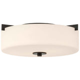 Access Lighting 63038-MBL/OPL 2 light flush mount