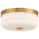 Access Lighting 63048LEDDCS-AB/OPL 3cct led flush mount