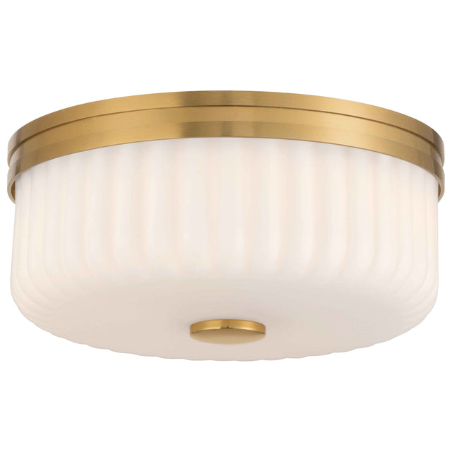 Access Lighting 63048LEDDCS-AB/OPL 3cct led flush mount