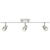 Access Lighting 63073LEDDLP-BS 3 light adjustable led track