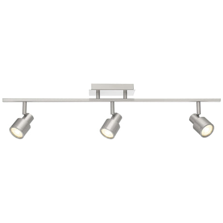 Access Lighting 63073LEDDLP-BS 3 light adjustable led track