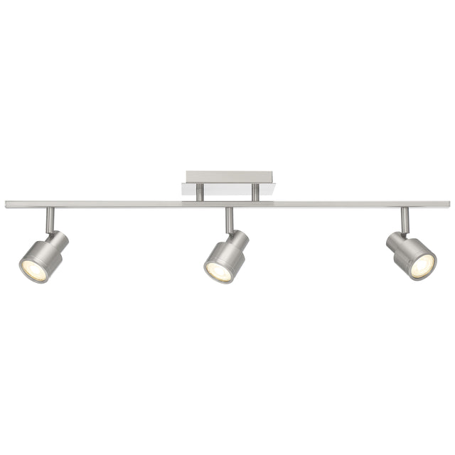 Access Lighting 63073LEDDLP-BS 3 light adjustable led track