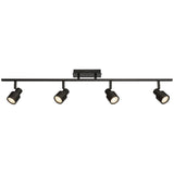 Access Lighting 63074LEDDLP-MBL 4 light adjustable led track