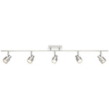 Access Lighting 63075LEDDLP-BS 5 light adjustable led track