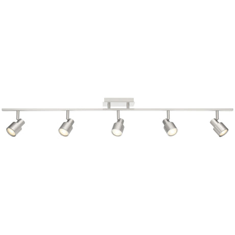 Access Lighting 63075LEDDLP-BS 5 light adjustable led track