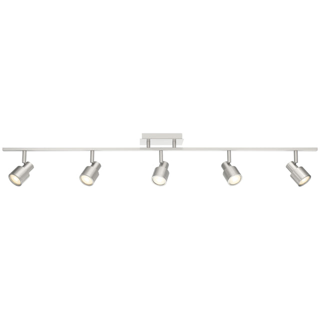 Access Lighting 63075LEDDLP-BS 5 light adjustable led track