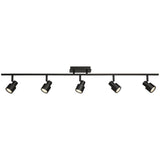 Access Lighting 63075LEDDLP-MBL 5 light adjustable led track