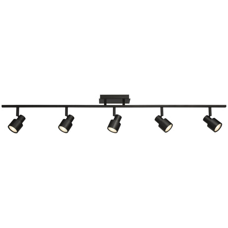 Access Lighting 63075LEDDLP-MBL 5 light adjustable led track