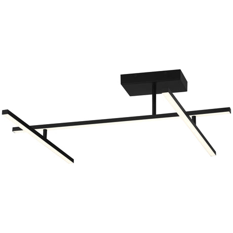 Access Lighting 63078LEDD-MBL/ACR adjustable led semi-flush