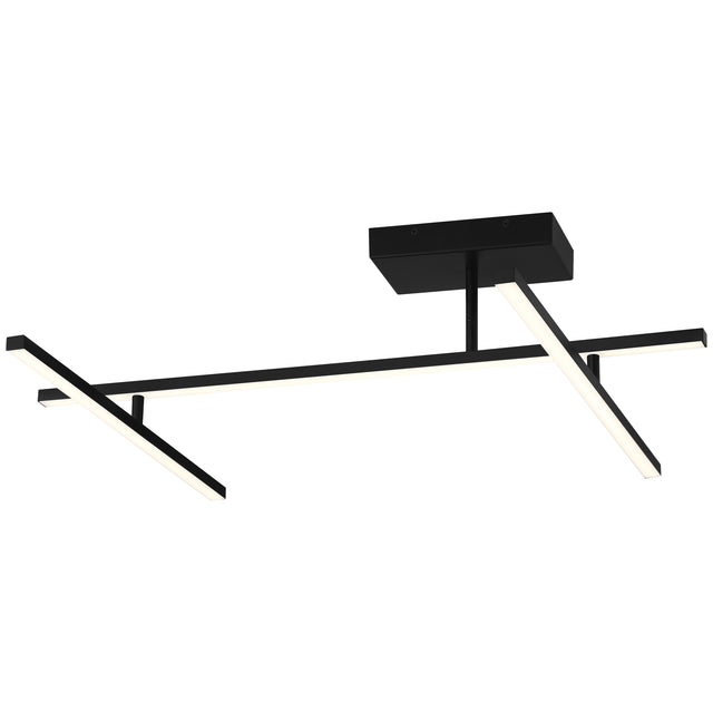 Access Lighting 63078LEDD-MBL/ACR adjustable led semi-flush