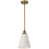 Access Lighting 63098-ABB/WHT 1 light pendant