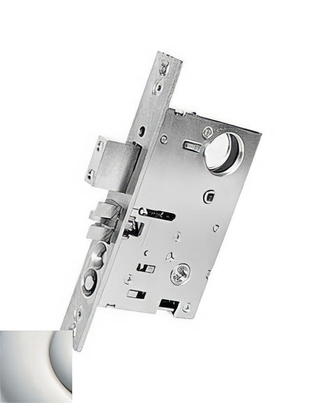 Baldwin 6310055RRLS lifetime polished nickel mortise lock