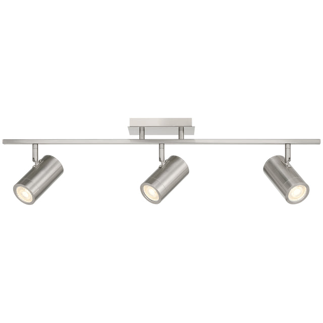 Access Lighting 63103LEDDLP-BS 3 light adjustable led track