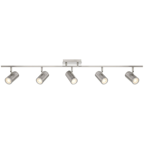 Access Lighting 63105LEDDLP-BS 5 light adjustable led track