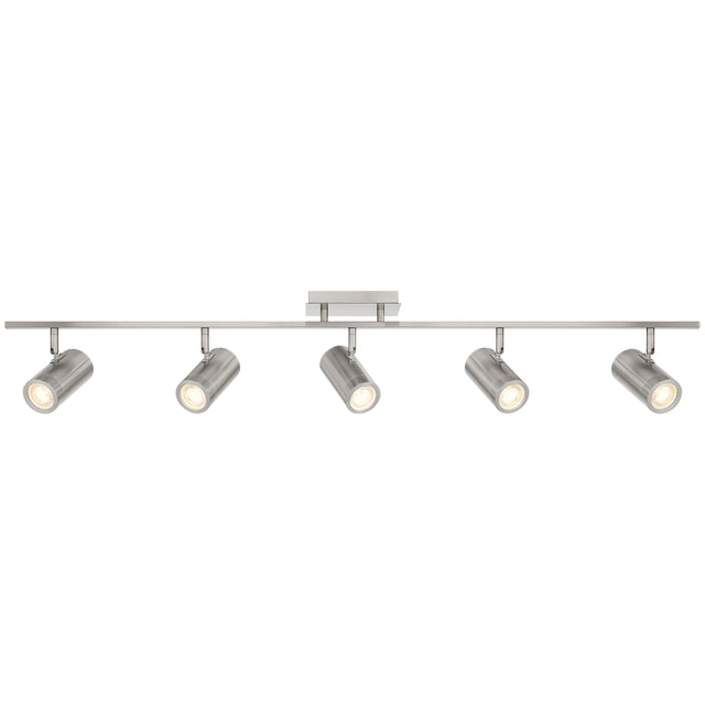 Access Lighting 63105LEDDLP-BS 5 light adjustable led track