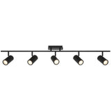 Access Lighting 63105LEDDLP-MBL 5 light adjustable led track