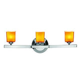 Access Lighting 63813-18-CH/AMB chrome / amber vanity light