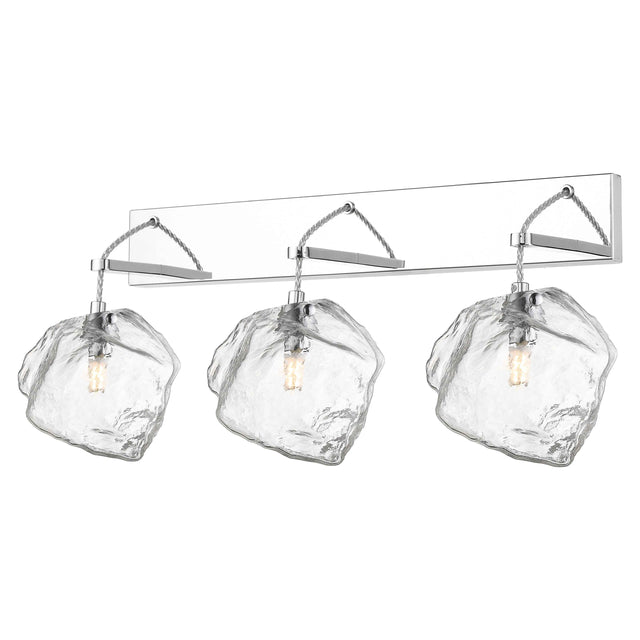 Access Lighting 63130LEDDLP-MSS/CLR 3 light led vanity