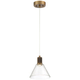 Access Lighting 63140LEDD-ABB/CLR martini led pendant