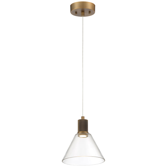 Access Lighting 63140LEDD-ABB/CLR martini led pendant