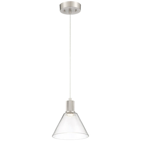 Access Lighting 63140LEDD-BS/CLR martini led pendant