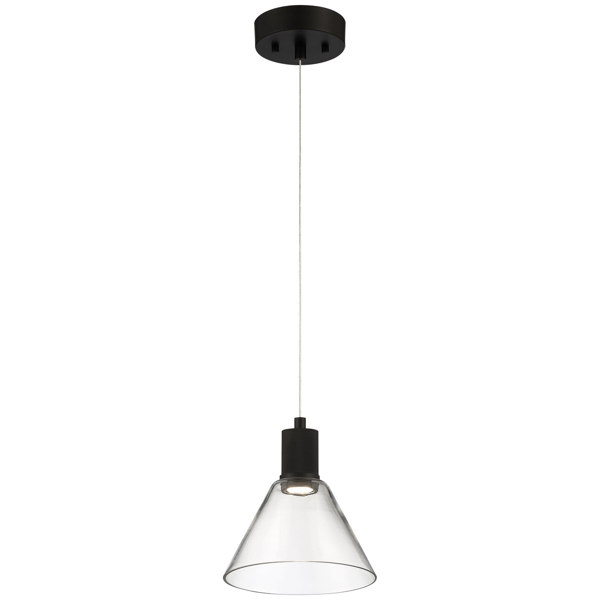 Access Lighting 63140LEDD-MBL/CLR martini led pendant