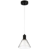 Access Lighting 63140LEDD-MBL/CLR martini led pendant