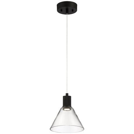 Access Lighting 63140LEDD-MBL/CLR martini led pendant