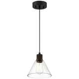 Access Lighting 63140LEDDLP-MBL/CLR martini led pendant
