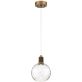Access Lighting 63142LEDD-ABB/SDG burgundy led pendant