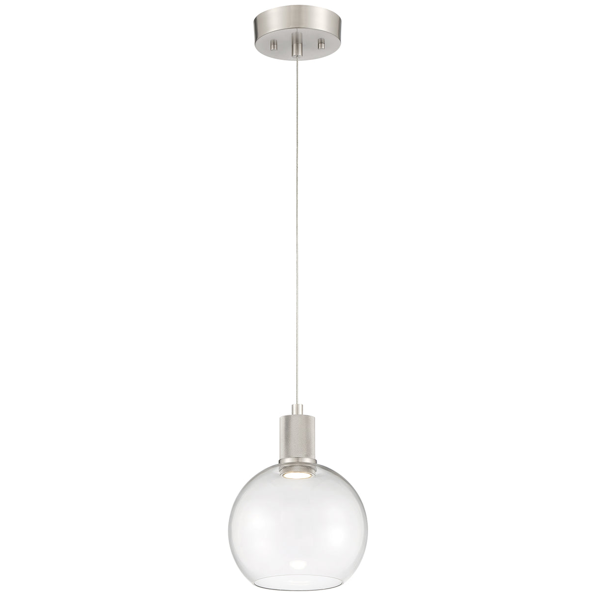 Access Lighting 63142LEDD-BS/CLR burgundy led pendant