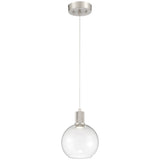 Access Lighting 63142LEDD-BS/CLR burgundy led pendant