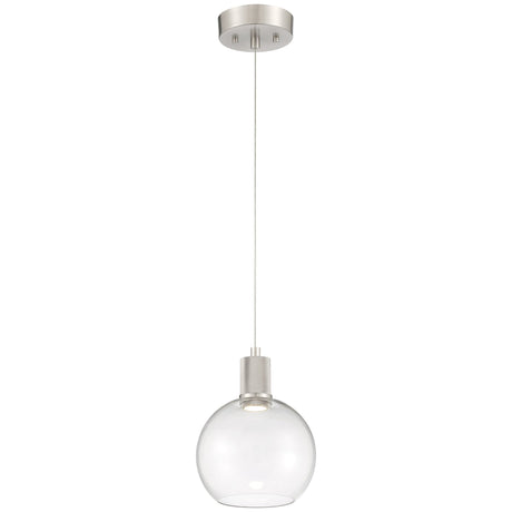 Access Lighting 63142LEDD-BS/CLR burgundy led pendant